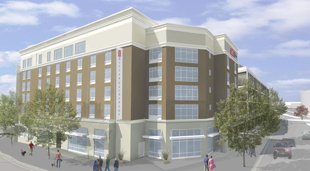 Hilton Garden Inn Asheville Downtown Extérieur photo